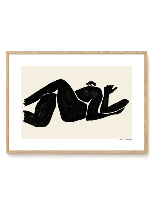 Astrid - Lovers – modern wall art print, Falcozi Studio