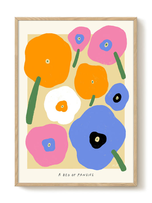 abstract portrait portrait Poster