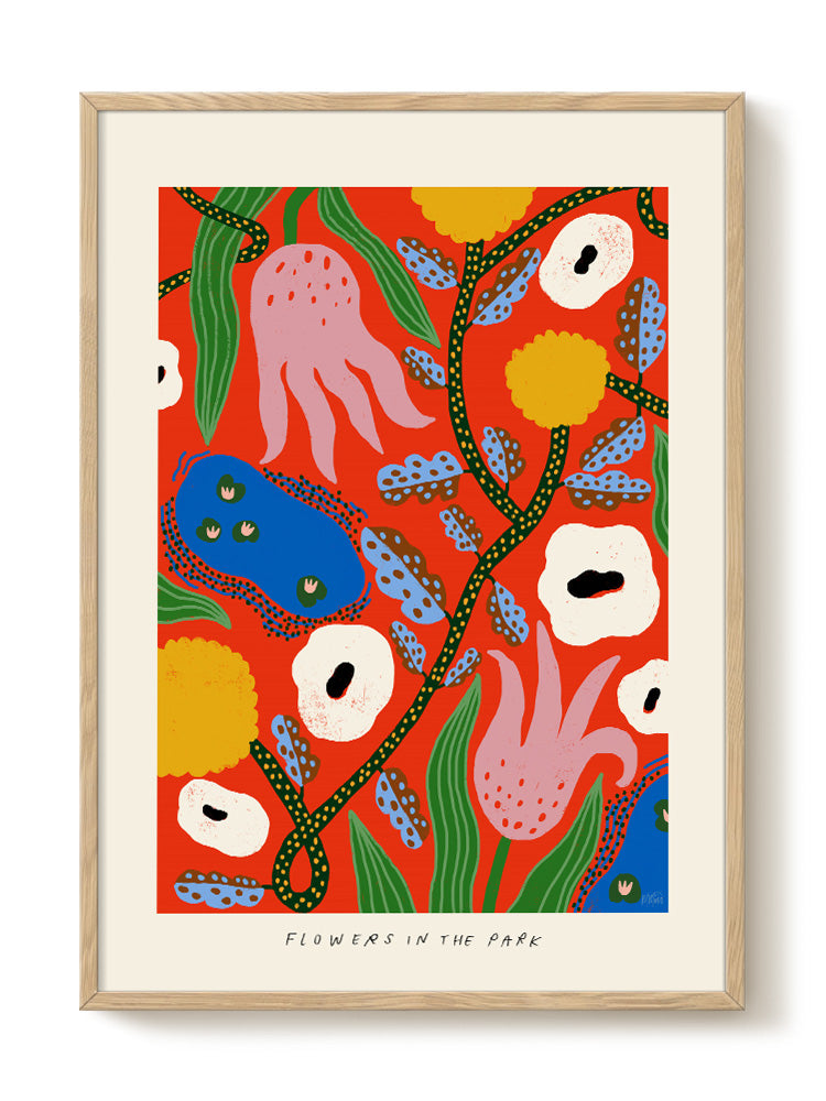 abstract portrait portrait Poster