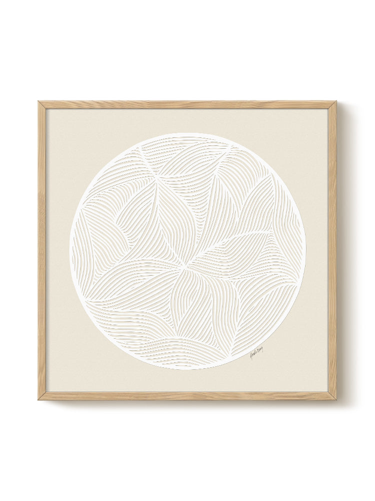 Amalie - Aboutcuts art print No. 13 – modern wall art print, Falcozi Studio