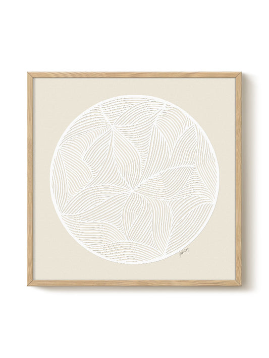 Amalie - Aboutcuts art print No. 13 – modern wall art print, Falcozi Studio