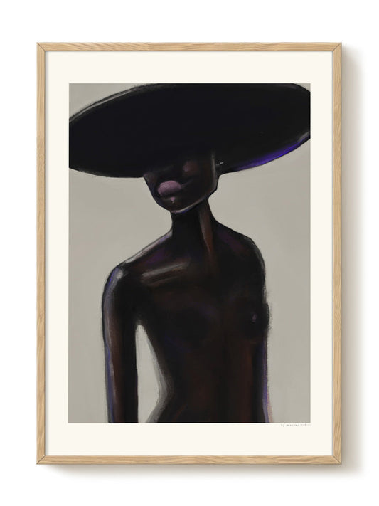 abstract portrait portrait Poster