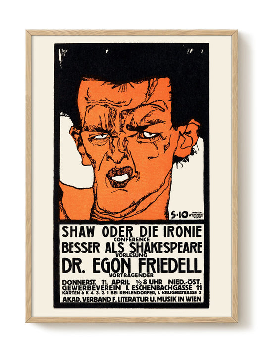 modern portrait portrait Art Print