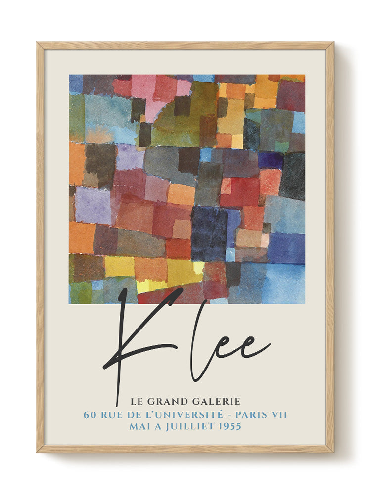 abstract portrait portrait Poster