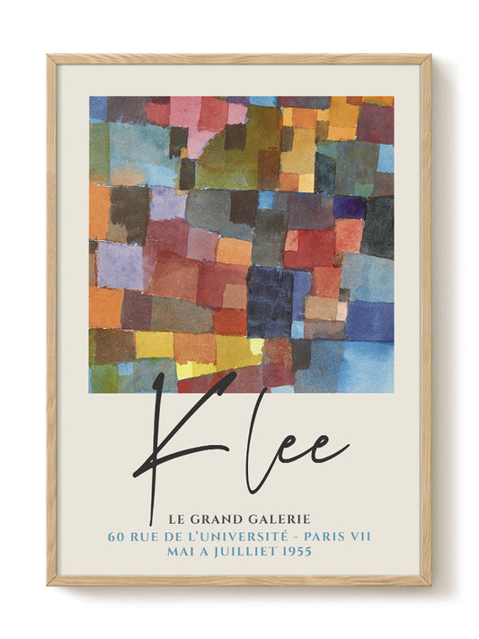 abstract portrait portrait Poster