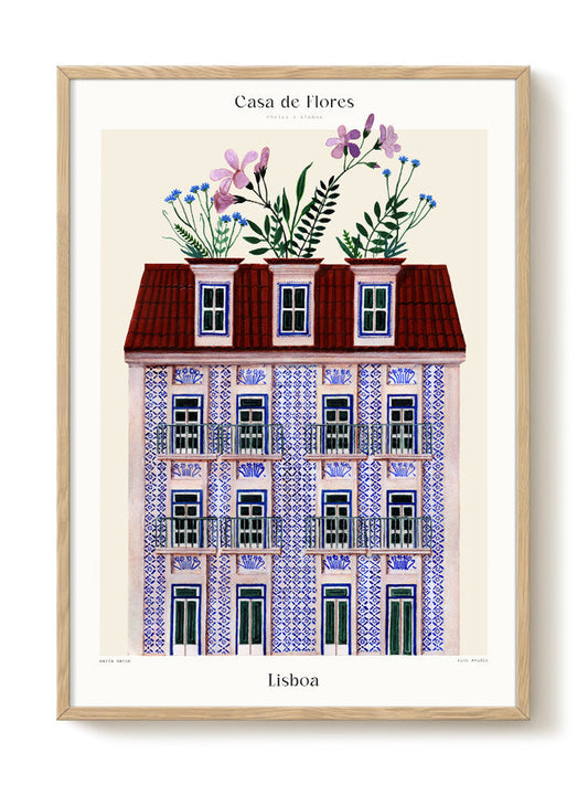 abstract portrait portrait Art Print