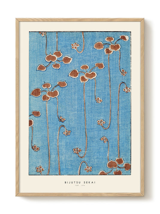 Bijutsu Sekai - Vine – modern wall art print, Falcozi Studio