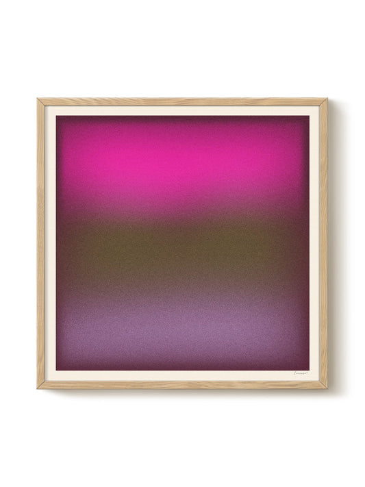 Marin - Pink Gaze – modern wall art print, Falcozi Studio