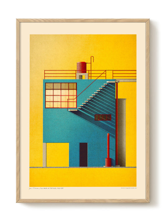 abstract portrait portrait Poster