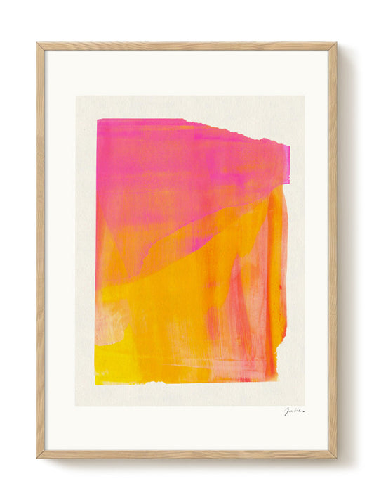 Zoe - Warm Tones – modern wall art print, Falcozi Studio