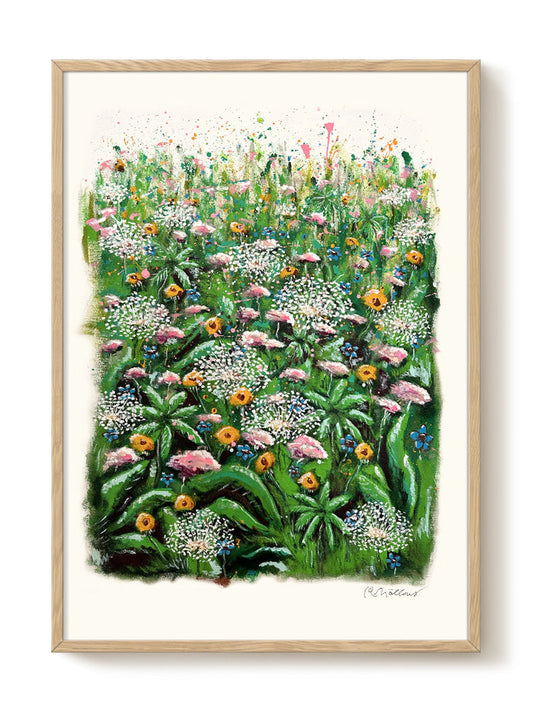 abstract portrait portrait Poster