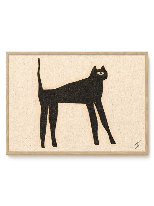 David Schmitt - The Cat – modern wall art print, Falcozi Studio