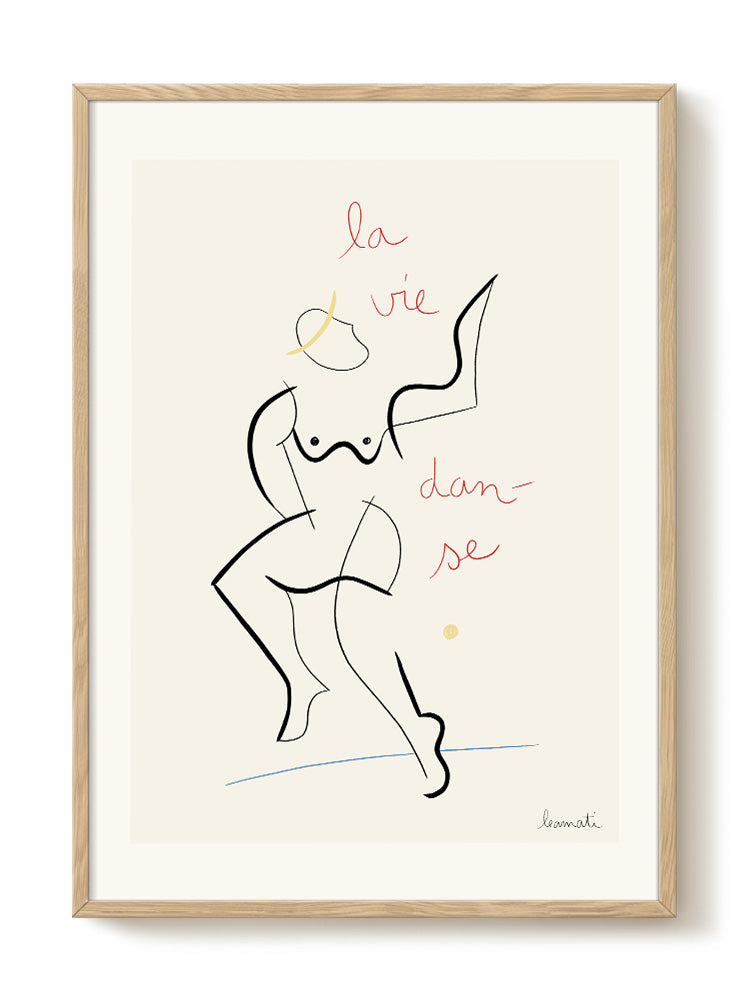 abstract portrait portrait Poster