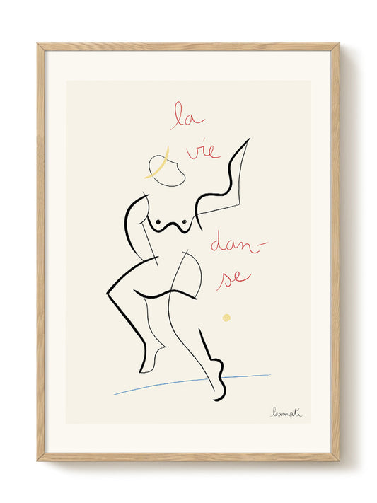 abstract portrait portrait Poster