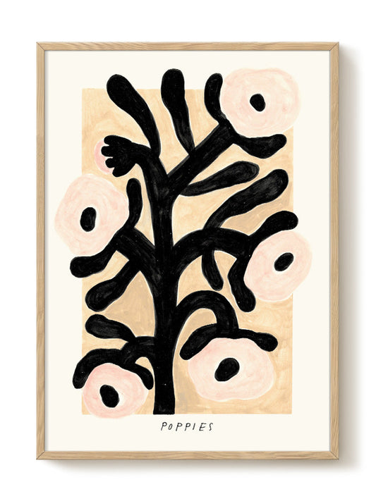 abstract portrait portrait Poster