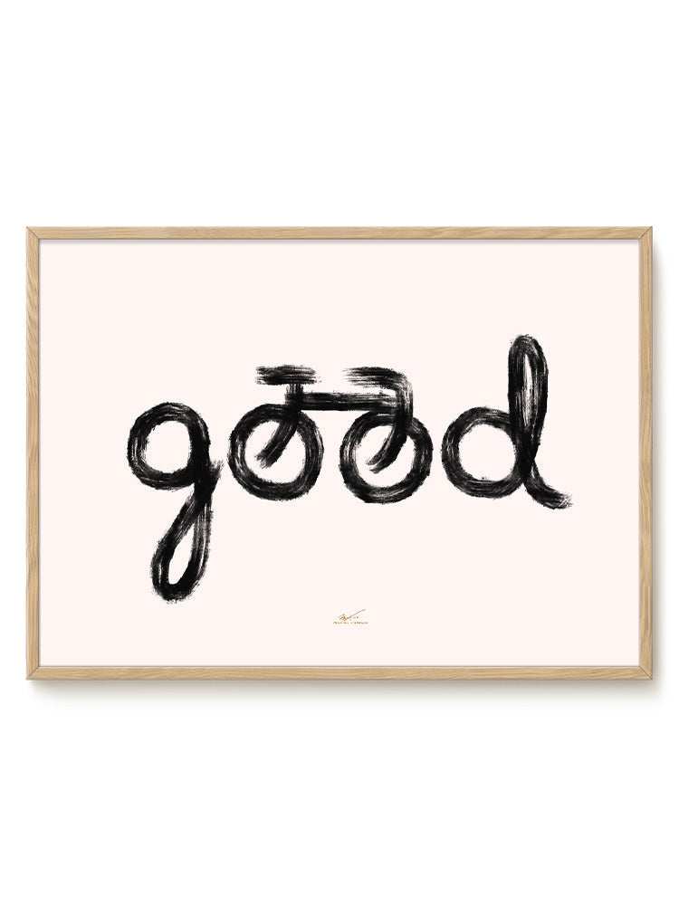 abstract dog horizontal Poster