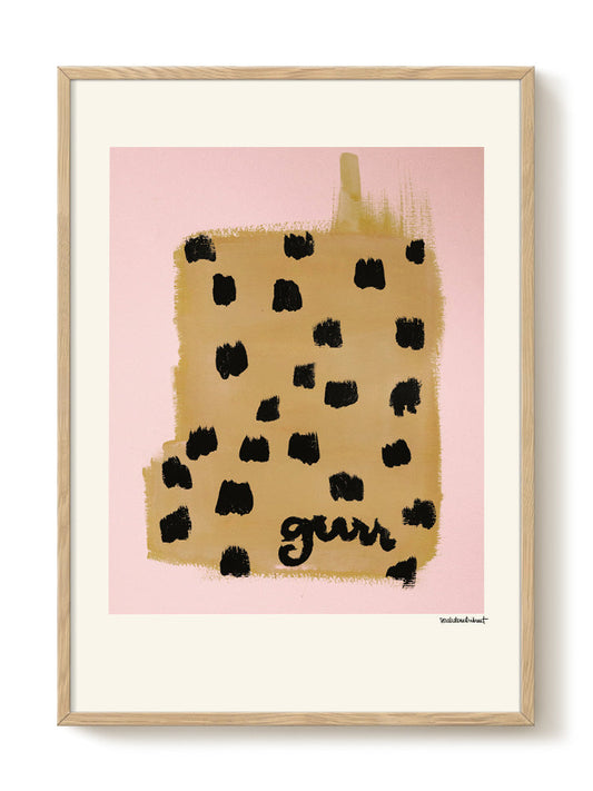 abstract portrait portrait Poster