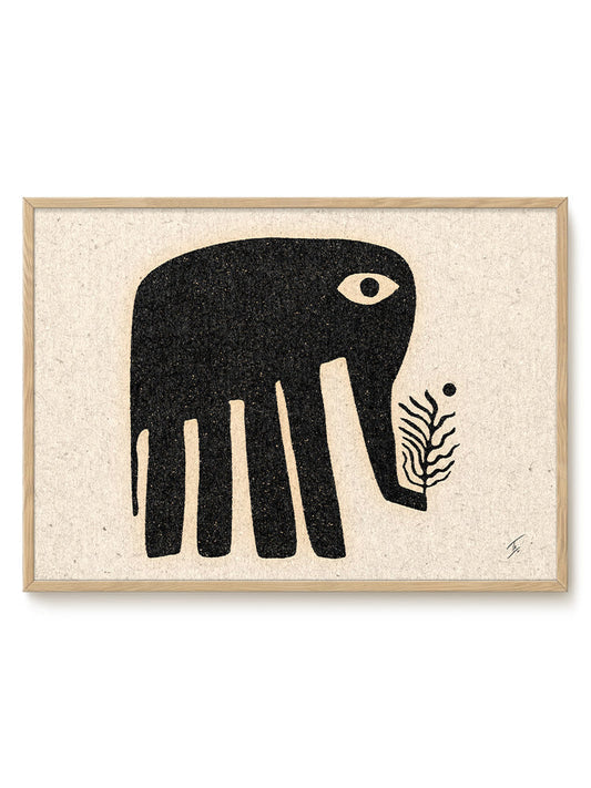 David Schmitt - Elephant – modern wall art print, Falcozi Studio