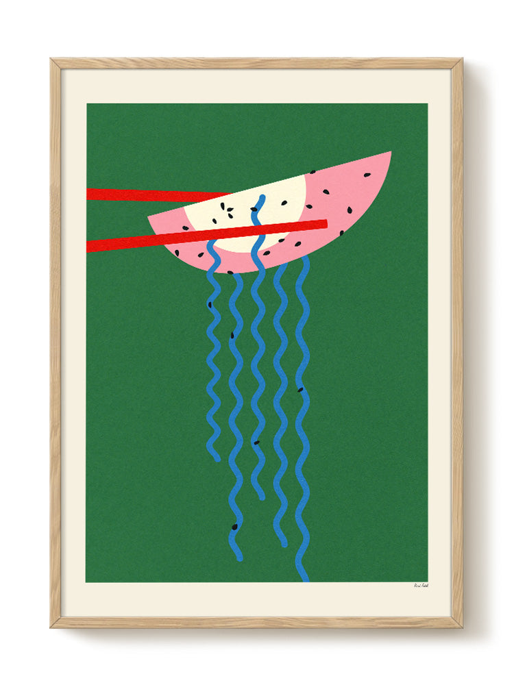 abstract portrait portrait Poster