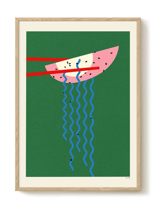 abstract portrait portrait Poster