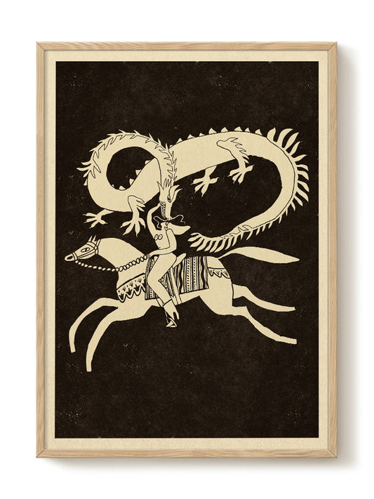 Abstract Birds Print – modern animal wall art, unique design