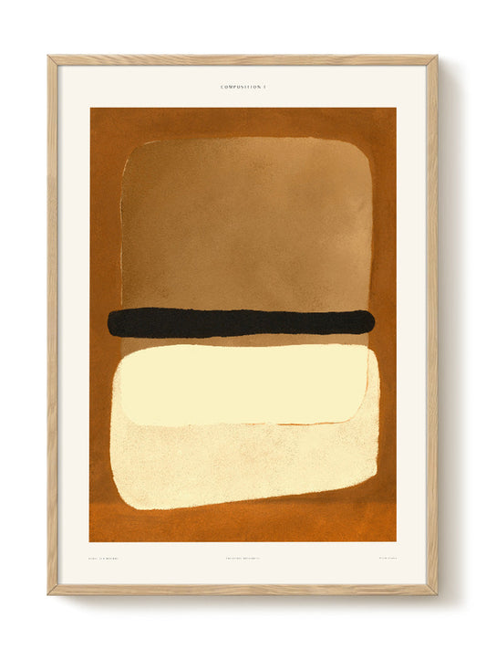 abstract portrait portrait Poster