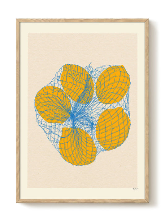 abstract portrait portrait Poster