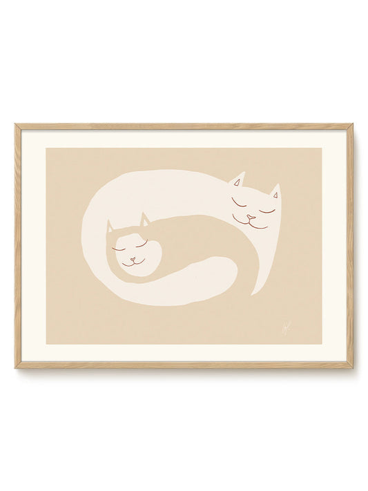 Abstract Birds Print – modern animal wall art, unique design