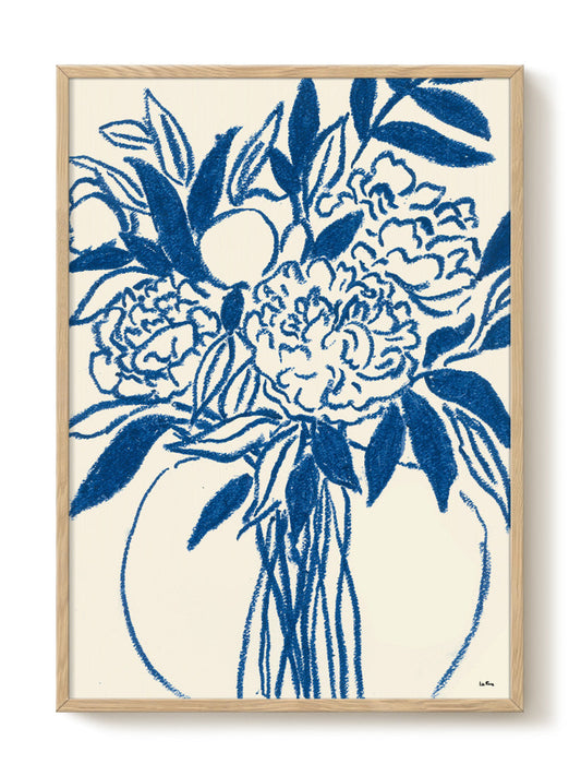La Poire - July Still Life – modern wall art print, Falcozi Studio