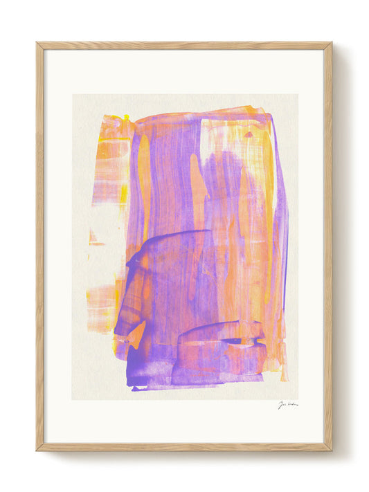 Zoe - Pastel Vibrance – modern wall art print, Falcozi Studio