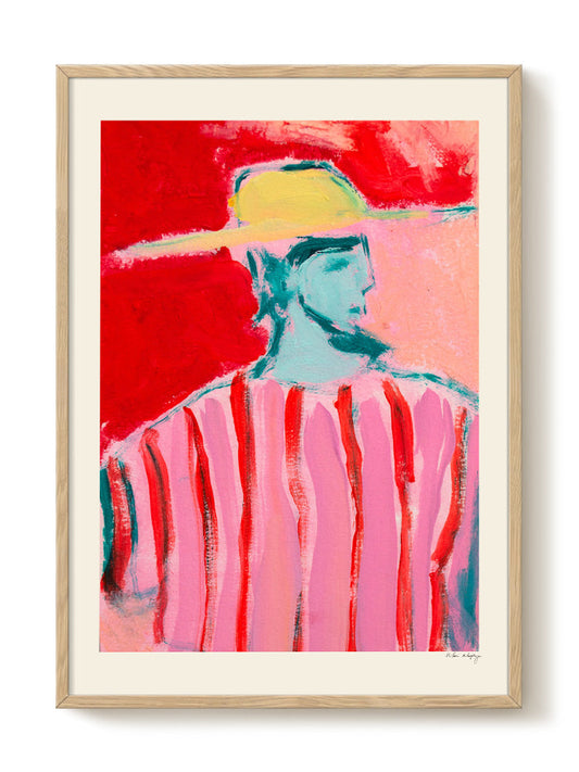 minimalist portrait portrait Poster