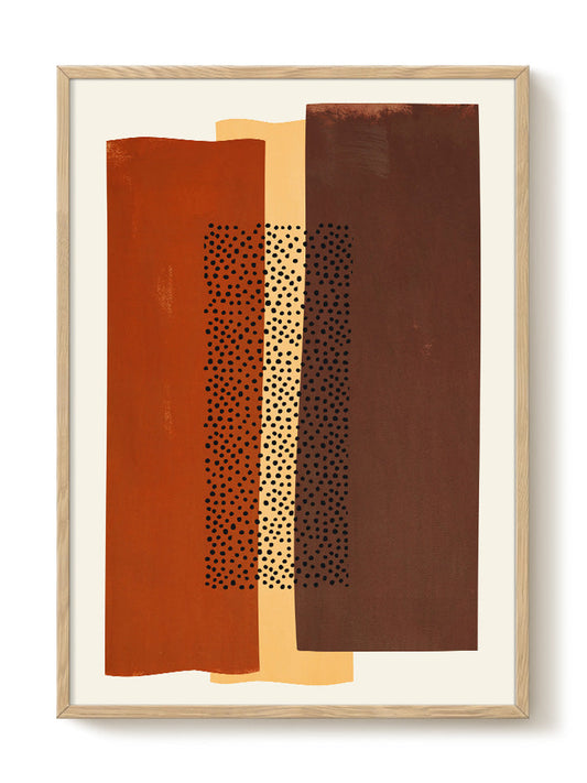 abstract portrait portrait Poster