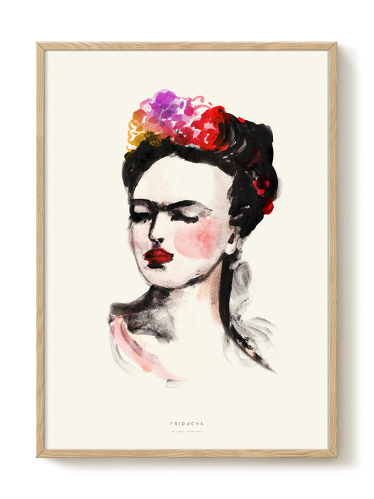 Coco - Friducha – modern wall art print, Falcozi Studio