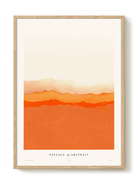 Yente - Paysage de Abstrait – modern wall art print, Falcozi Studio