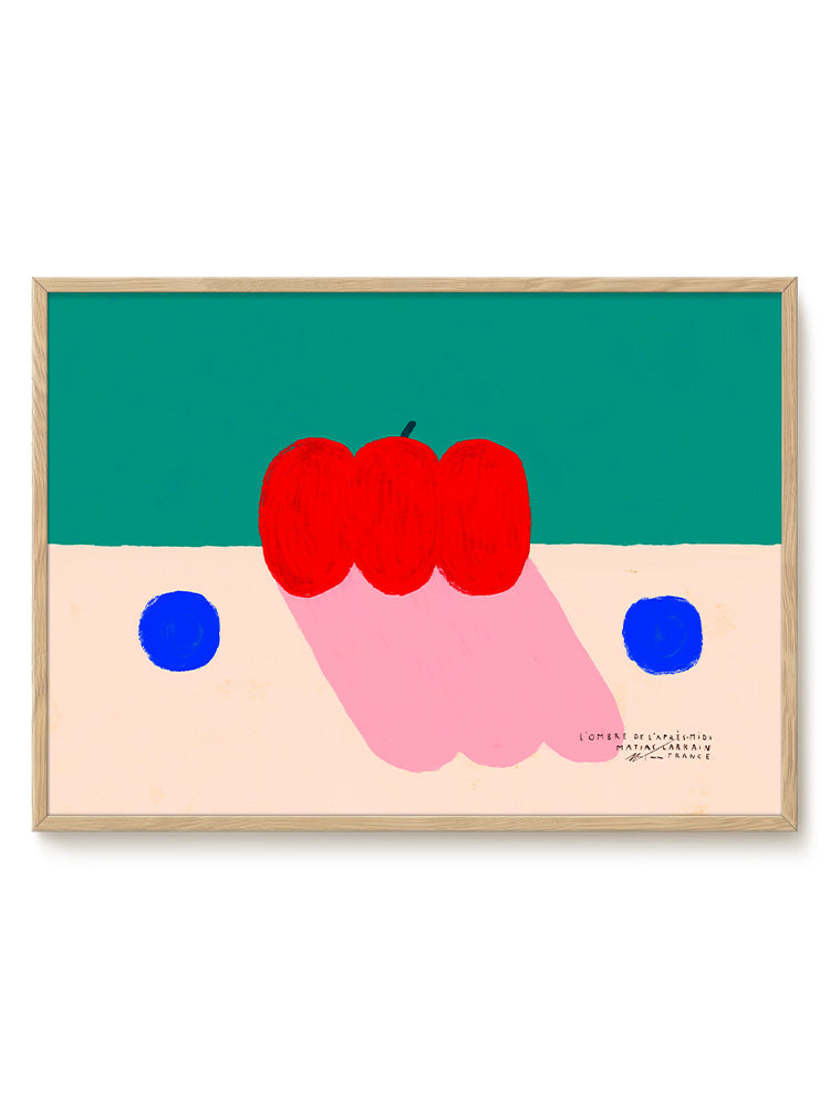 abstract fruit horizontal Poster