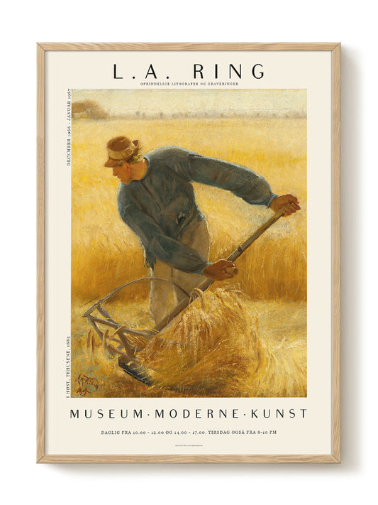 L.A. Ring - I Høst – modern wall art print, Falcozi Studio