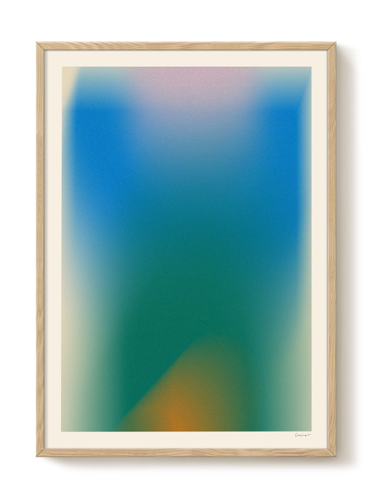 abstract portrait portrait Poster