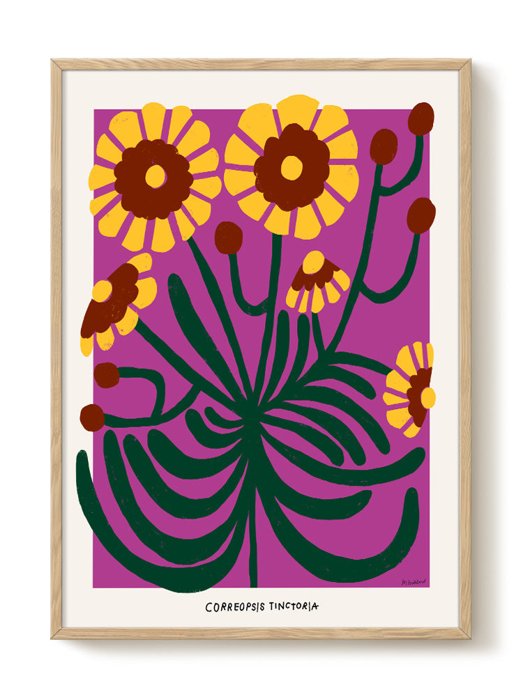 abstract portrait portrait Poster