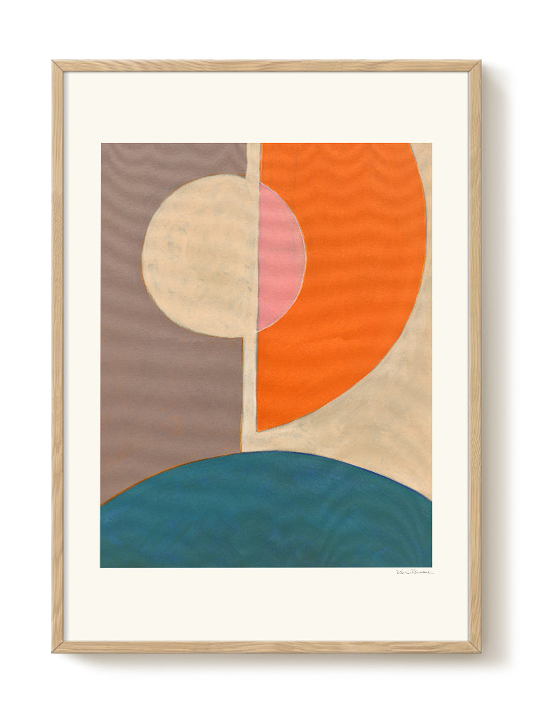 abstract portrait portrait Poster