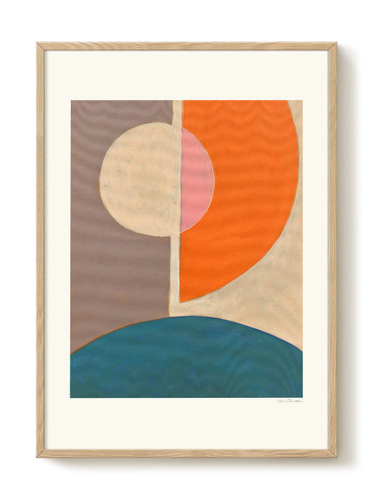 abstract portrait portrait Poster