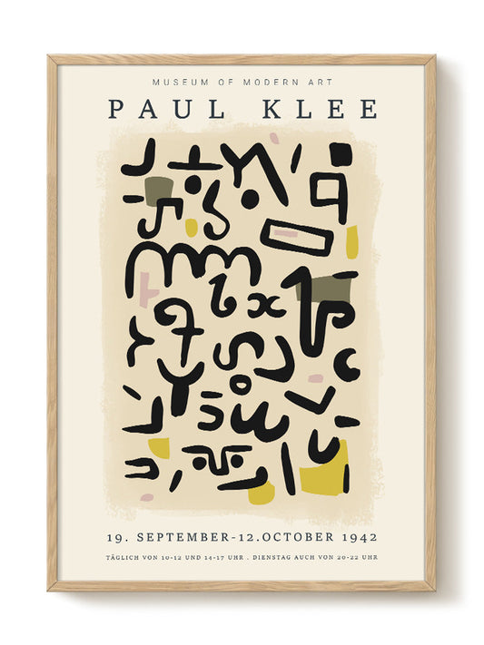 abstract portrait portrait Poster