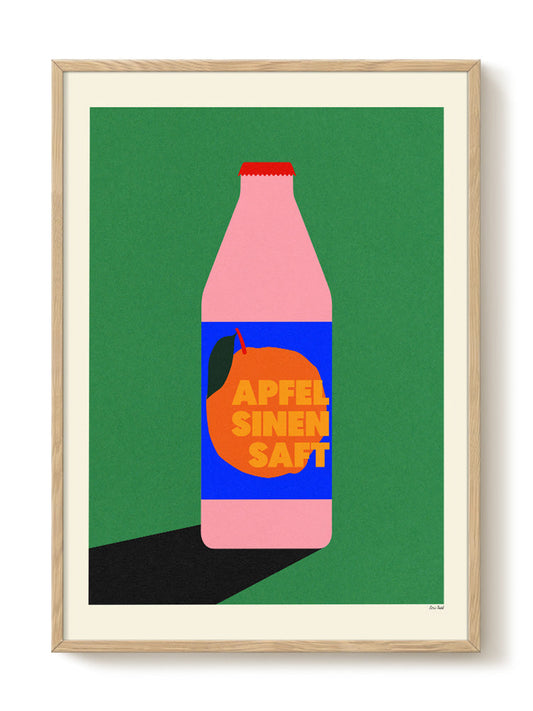 abstract portrait portrait Poster