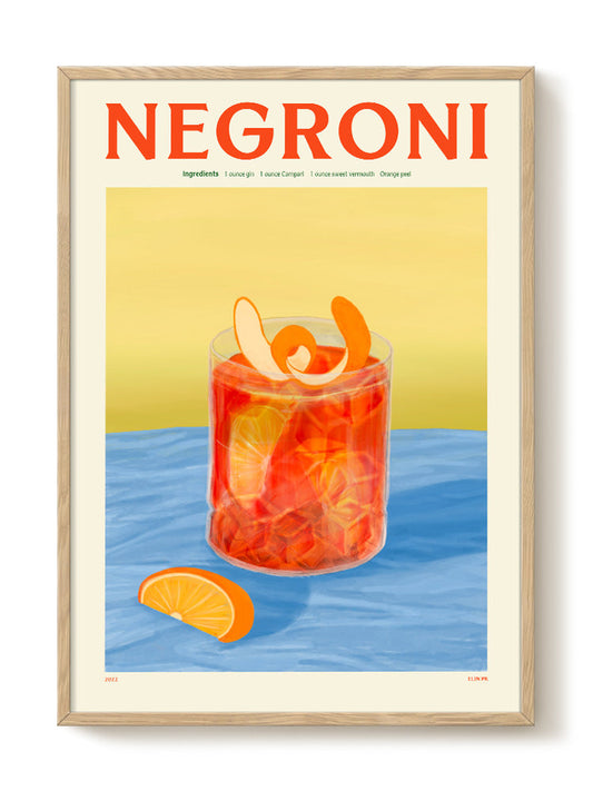 Elin PK - Negroni – modern wall art print, Falcozi Studio