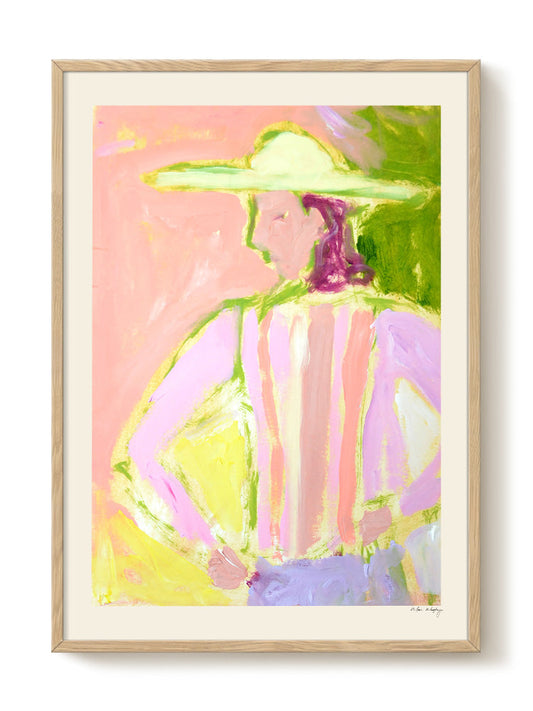Maria Murphy - What the neighbors do? – modern wall art print, Falcozi Studio