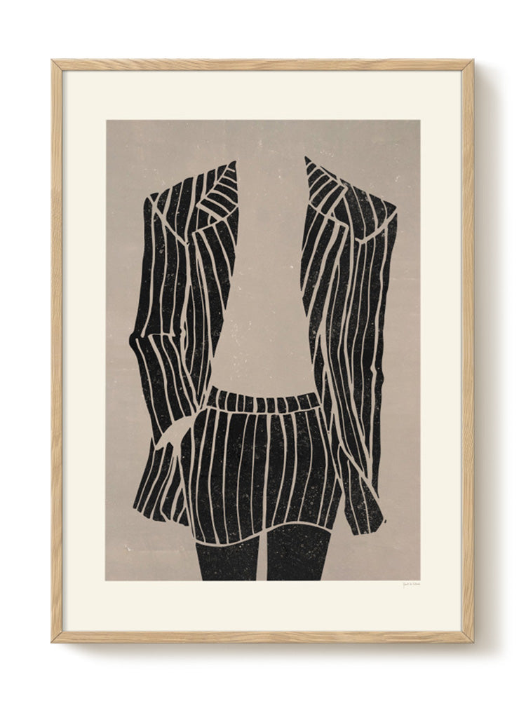 abstract portrait portrait Poster