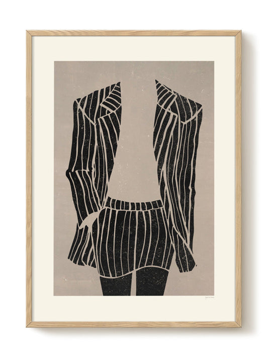 abstract portrait portrait Poster