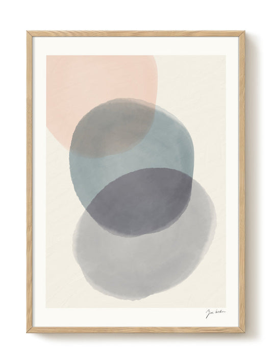 abstract portrait portrait Poster