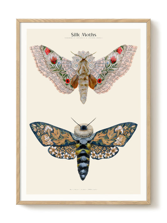 Abstract Birds Print – modern animal wall art, unique design