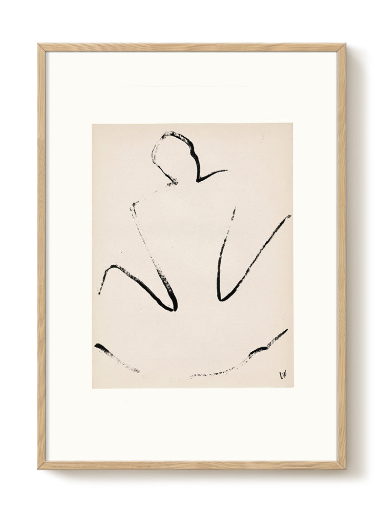 abstract portrait portrait Poster