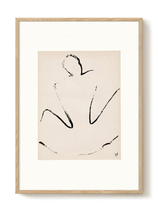 abstract portrait portrait Poster